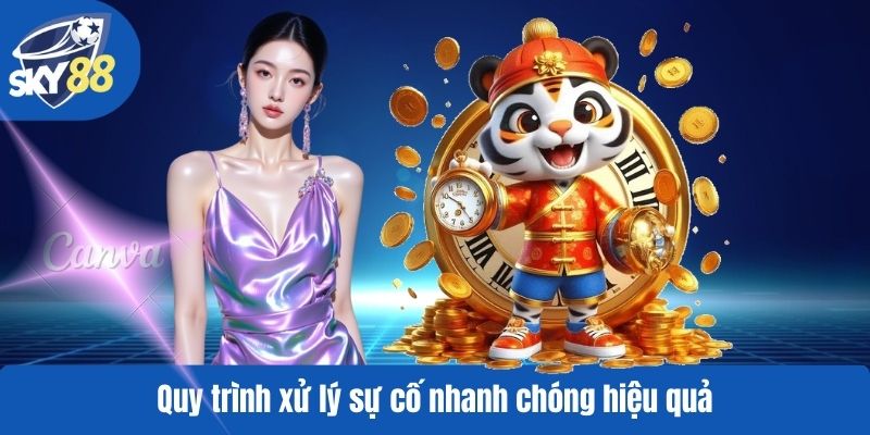 Quy trình xử lý sự cố nhanh chóng hiệu quả