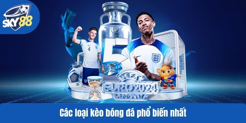 Các loại kèo bóng đá phổ biến nhất